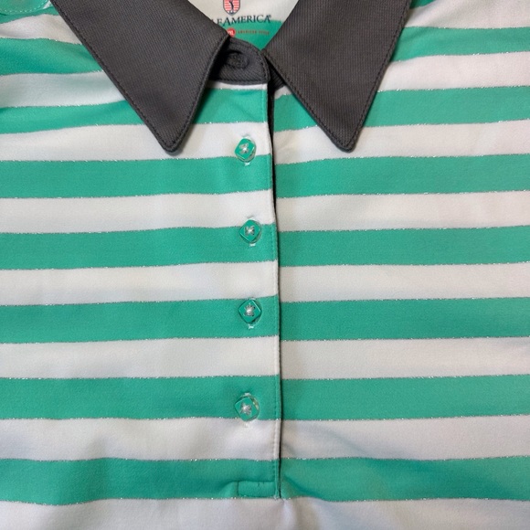 Women ‘s Golf America golf, tennis, bowling shirt.  Size petite XL. - Picture 2 of 6